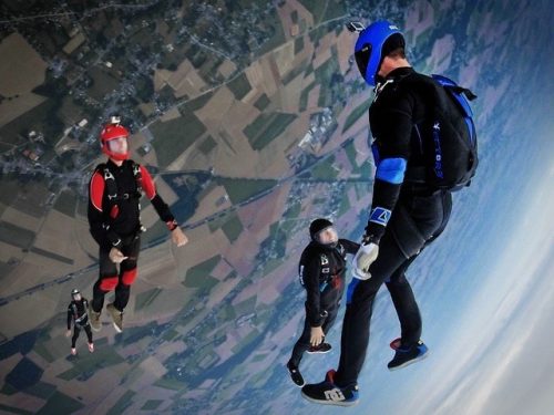 skydiving